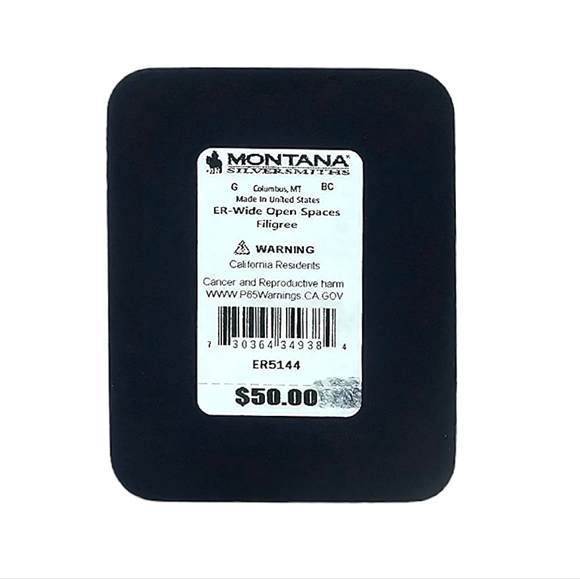 Montana Silversmiths Wide Open Spaces Filigree Necklace & Earrings Set - Picture 9 of 11